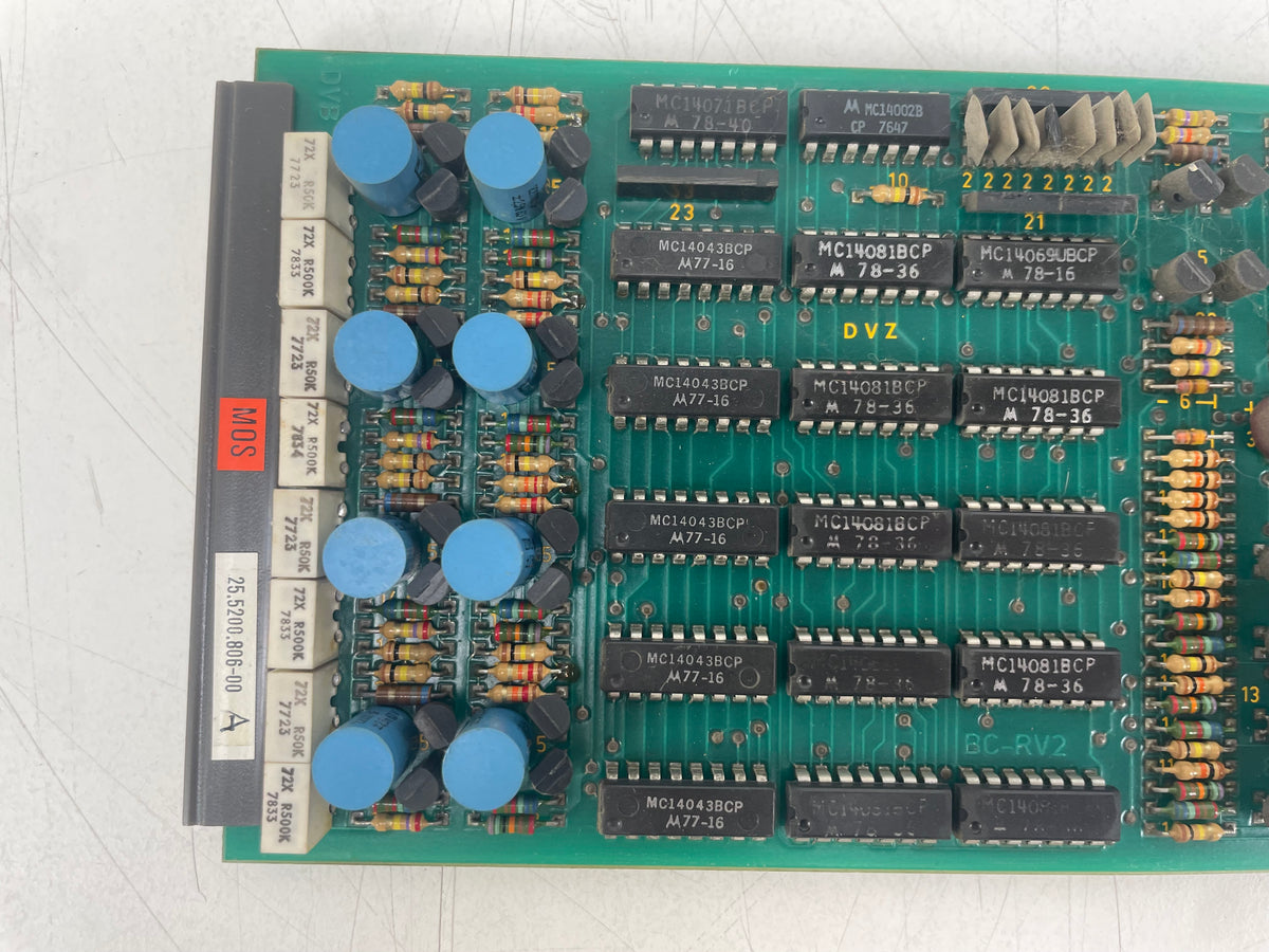 Telefunken – BC-RV2 – Ramp Distribution Board – M15A Multitrack – 25.5200.806-00