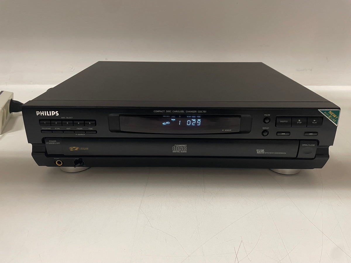 Philips – CDC751 – 5-Disc Carousel CD Changer