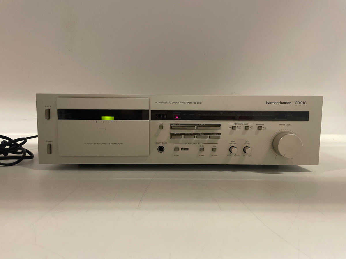 Harman/Kardon - CD91C - Linear Phase Cassette Deck - 2-Head