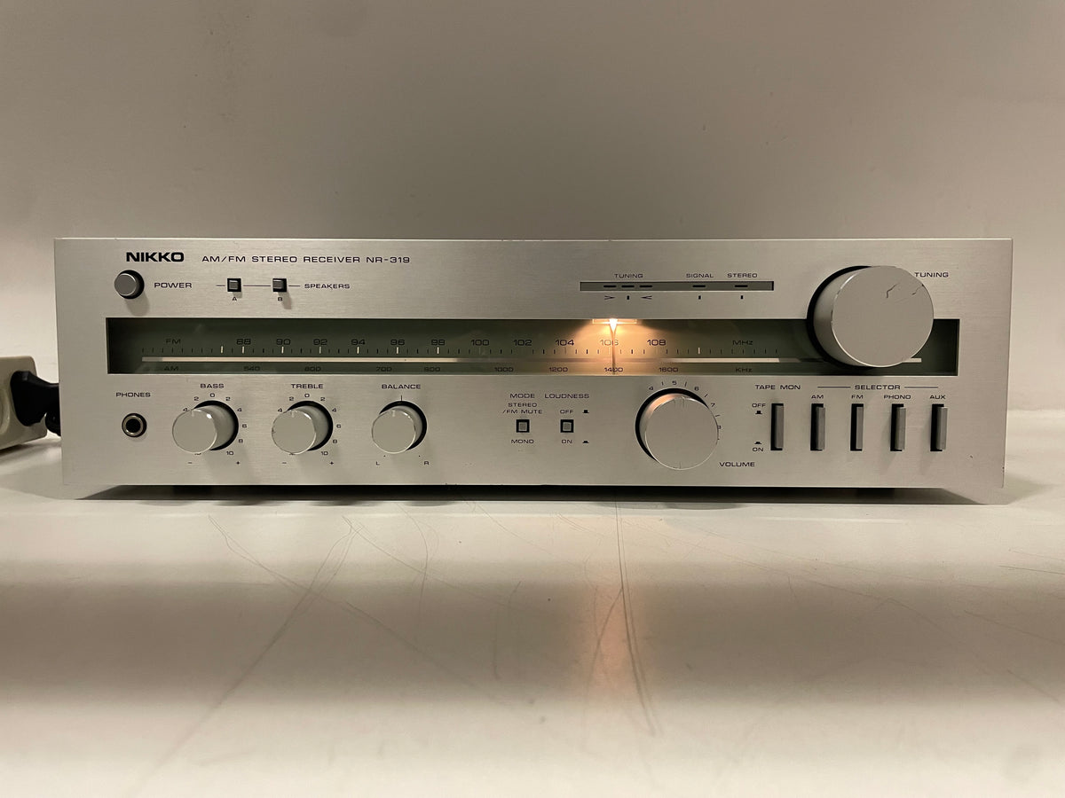 Nikko – NR-319 – AM/FM Stereo Receiver - Serviced (Pot-Meters Cleaned)