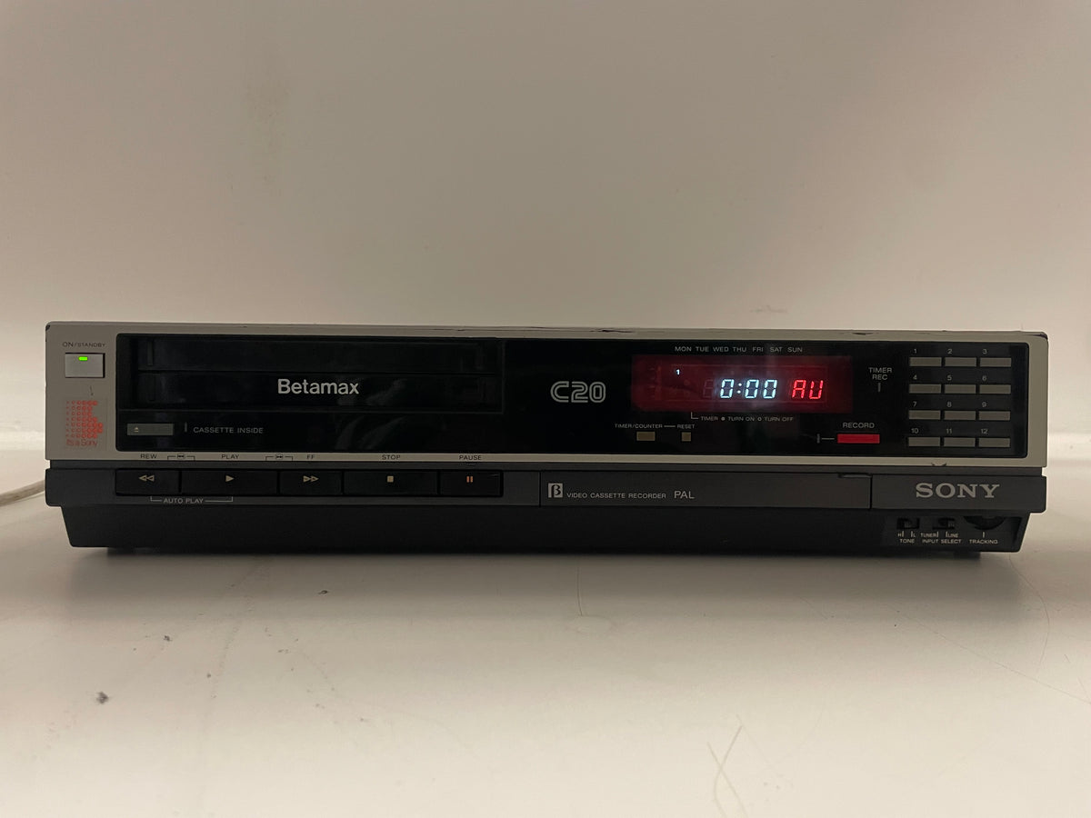 Sony - SLC20E - Betamax - Video Cassette Recorder - Serviced (Recapped/Repaired)