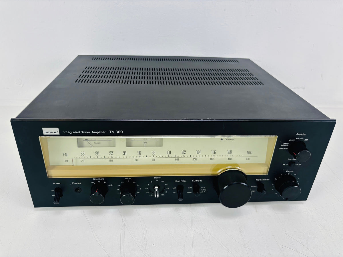 Sansui TA-300 - Vintage Integrated Tuner Amplifier - AM/FM - Serviced