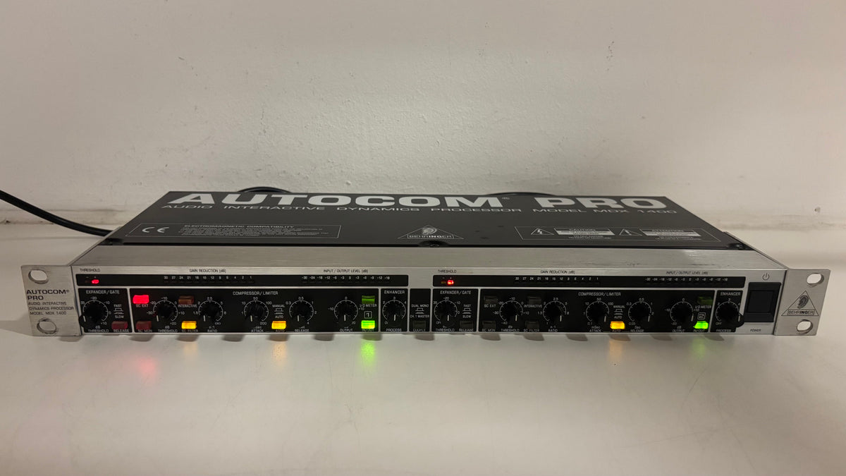 Behringer Autocom Pro - MDX 1400 - No PSU - Compressor/Limiter/Expander/Gate