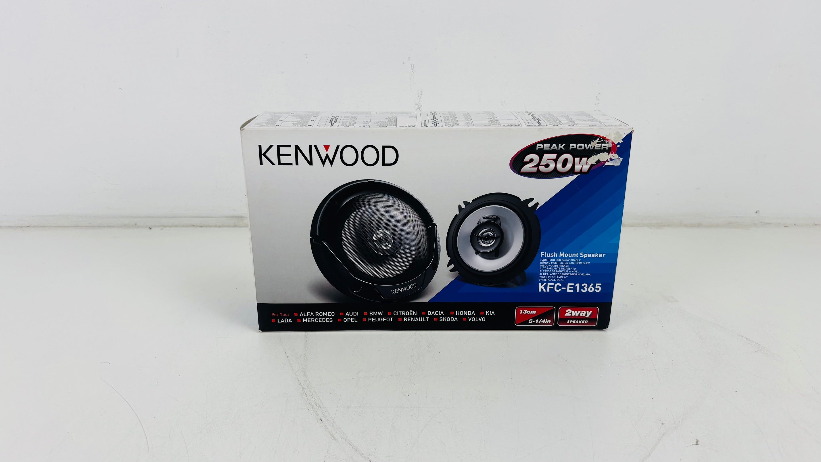 Kenwood - KFC-E1365 - 13cm 2-Way Car Speaker System - 4 Ohm