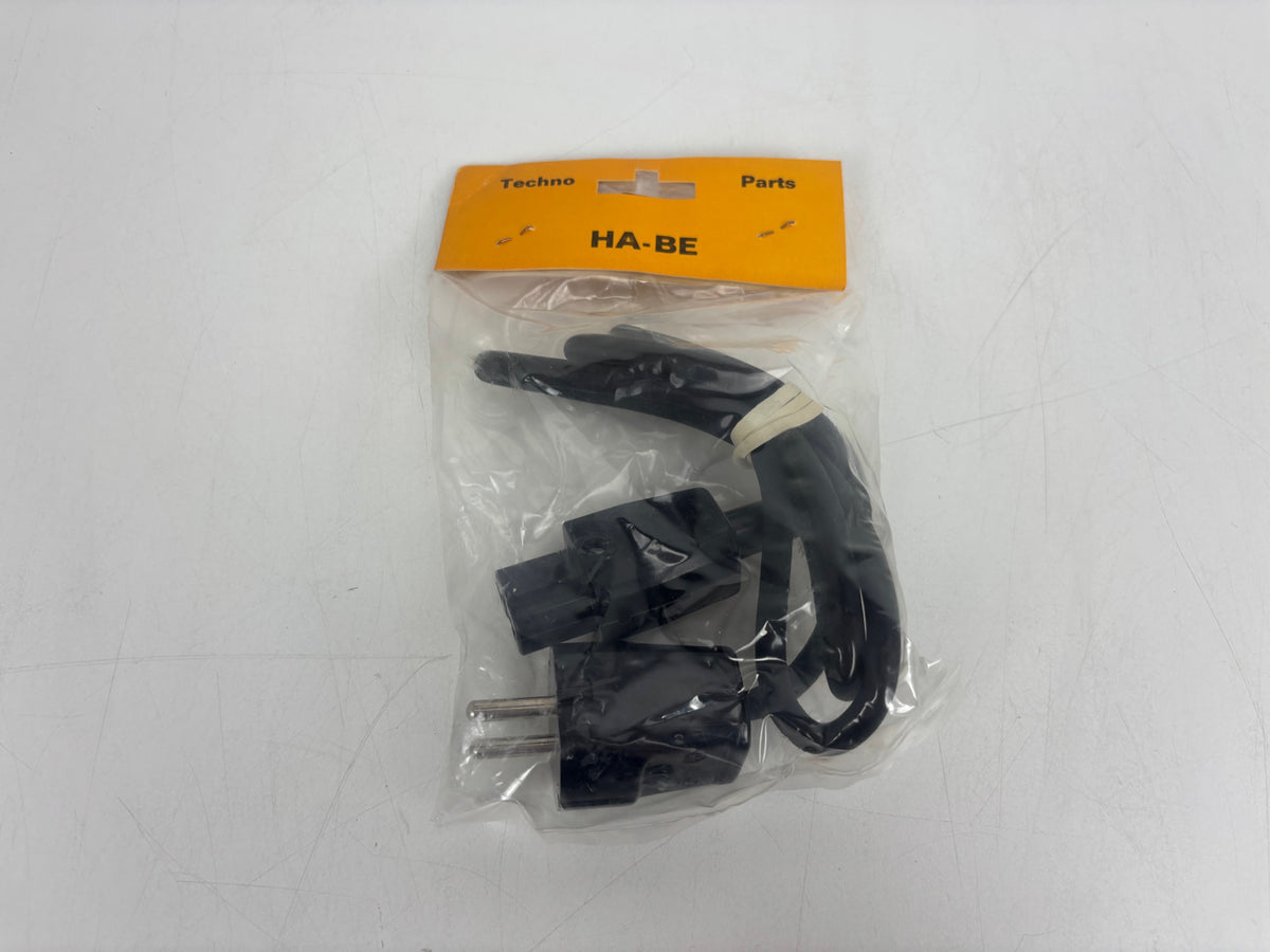 IEC C15A - Vintage High-Temperature Power Cable - 1 Meter