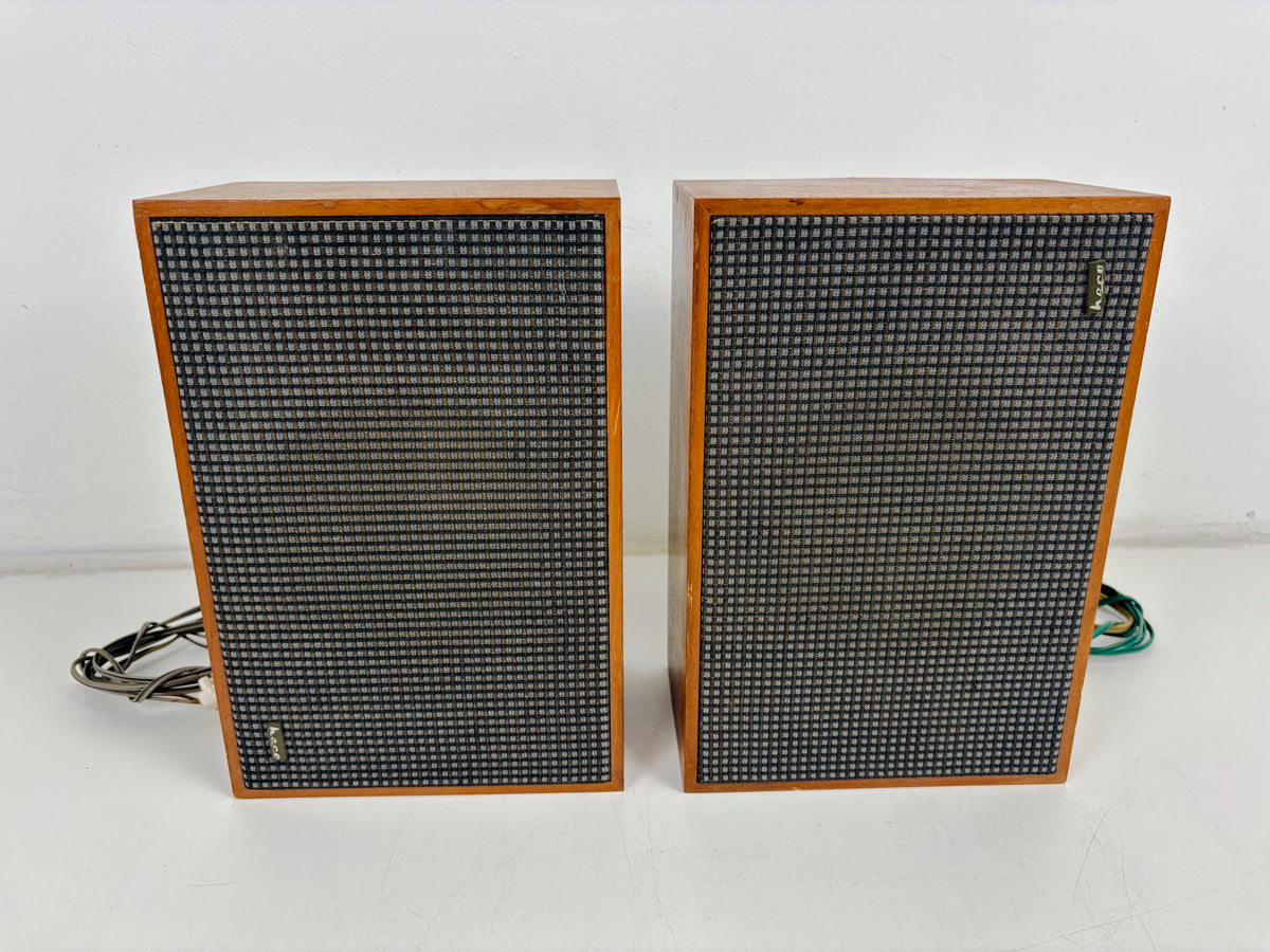 Heco - SK 115 - Vintage Compact Bookshelf Loudspeakers - Full-Range Speakers - 15W - Made in Germany