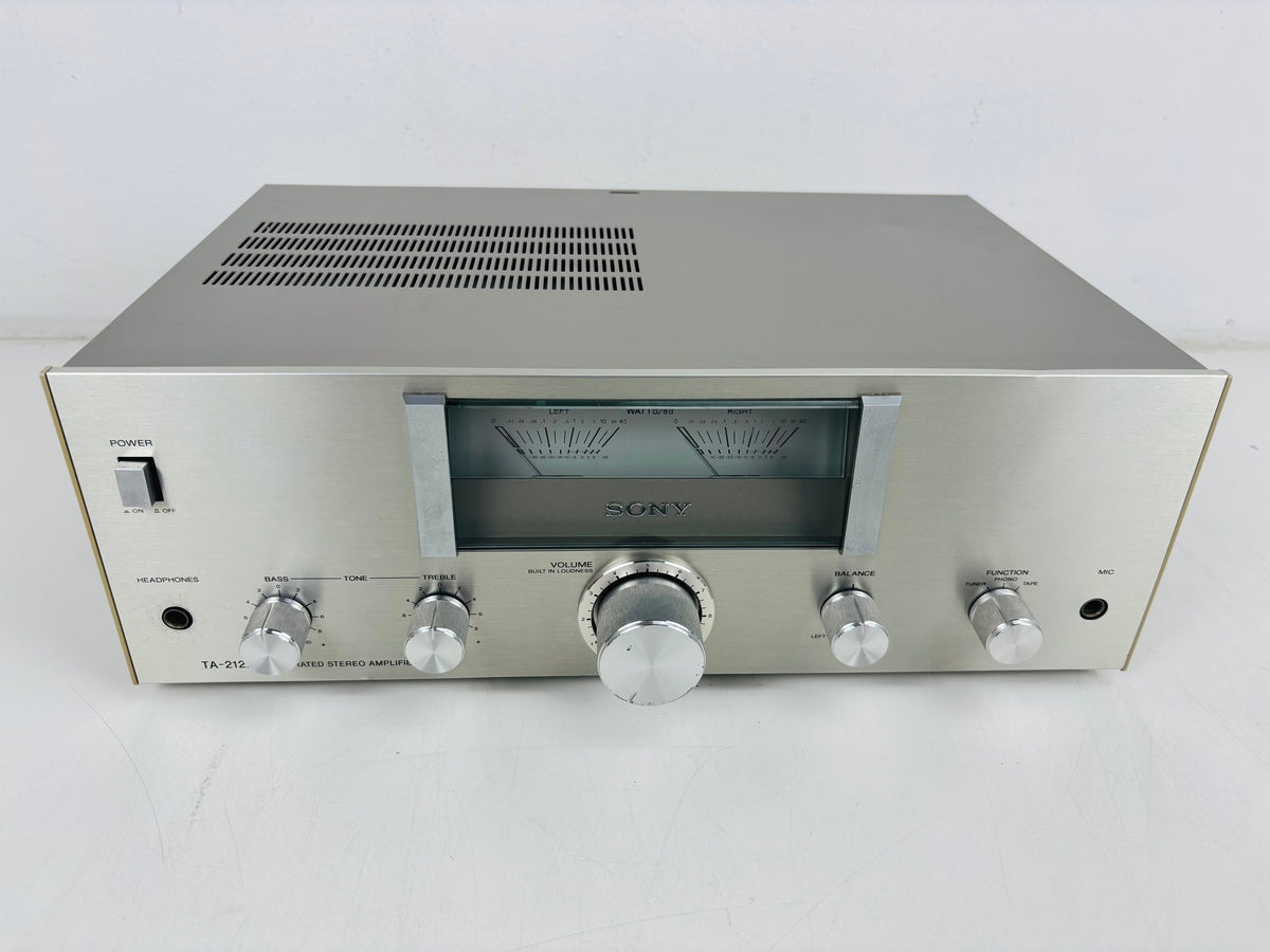 Sony - TA-212A - Vintage Integrated Stereo Amplifier