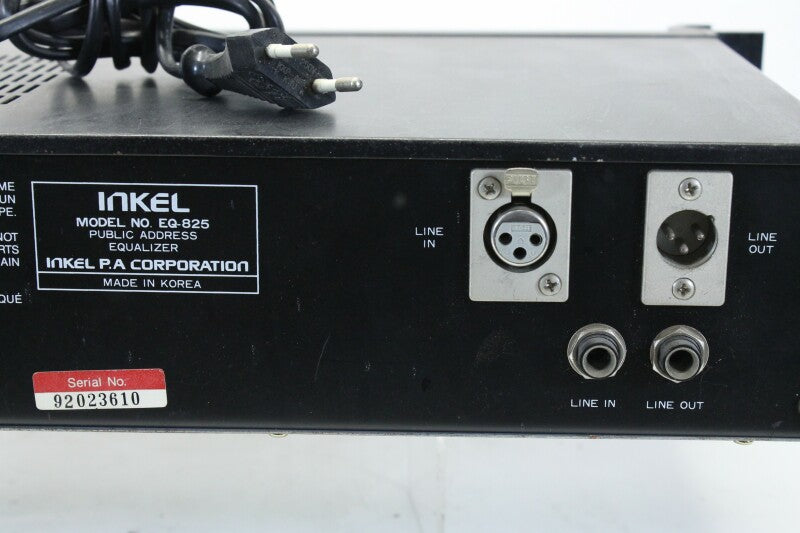 EQ-825 - 31-bands grafische equalizer