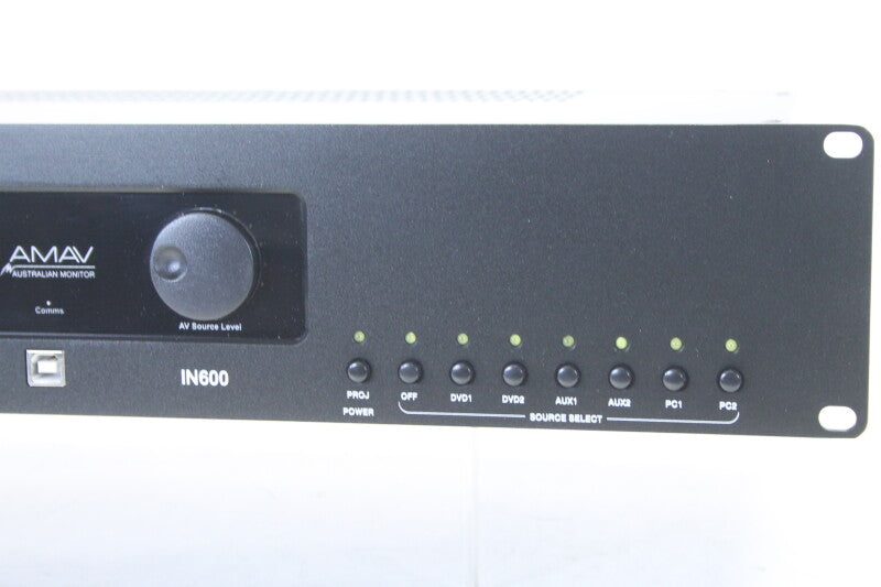 Australian Monitor AMAV Innovation Series AM-IN600 AV-systeemcontroller