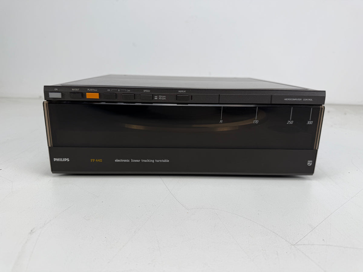Philips FP-440 elektronische draaitafel met lineaire tracking