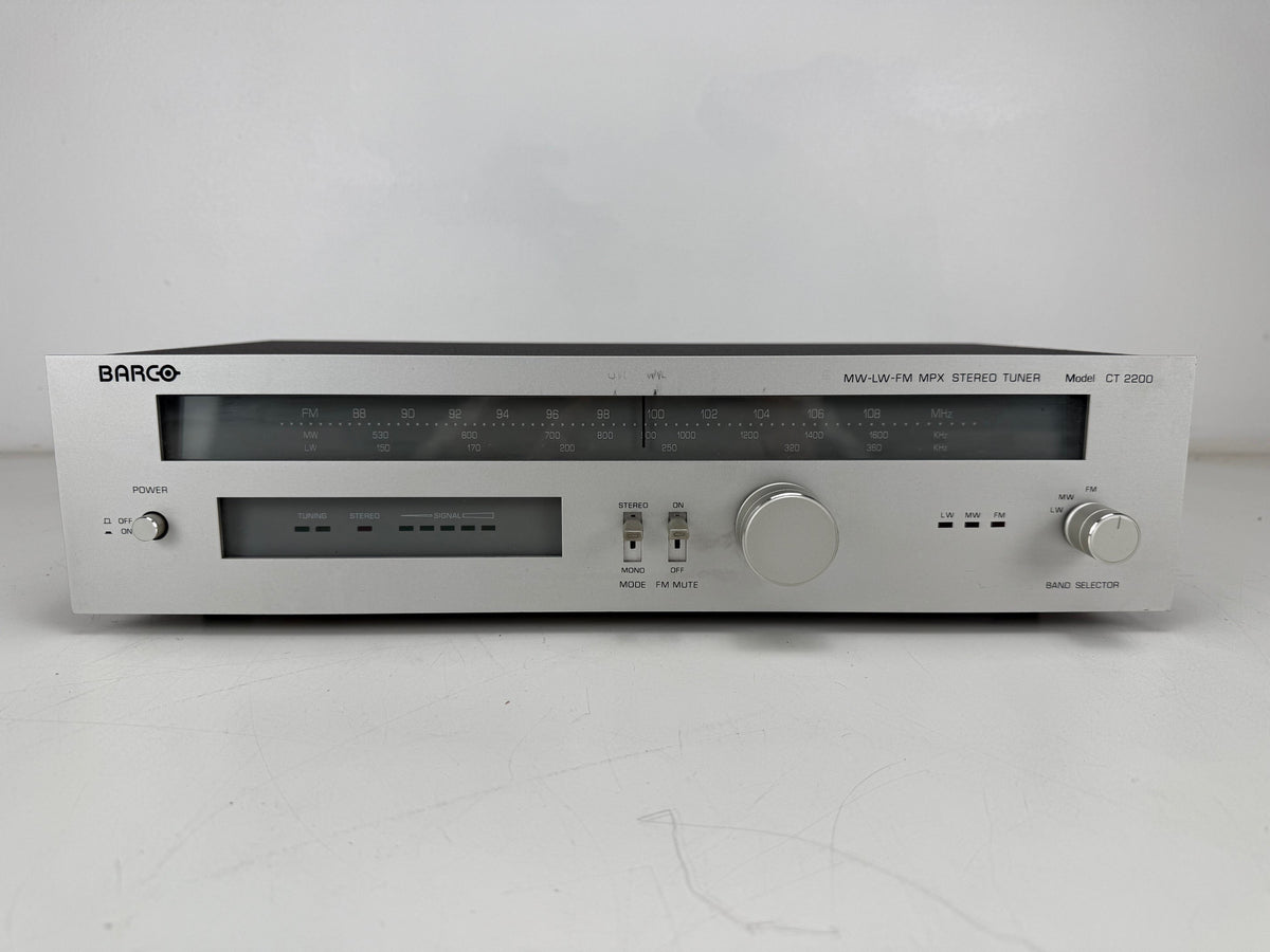 Barco CT-2200 MW LW FM MPX Stereo Tuner