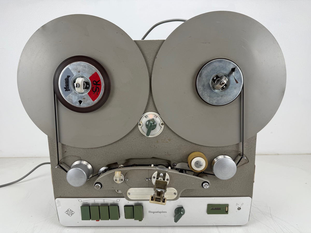 Telefunken M5C Stereo Reel To Reel Recorder With V396/397 Pre-Amps - Recapped/Calibrated