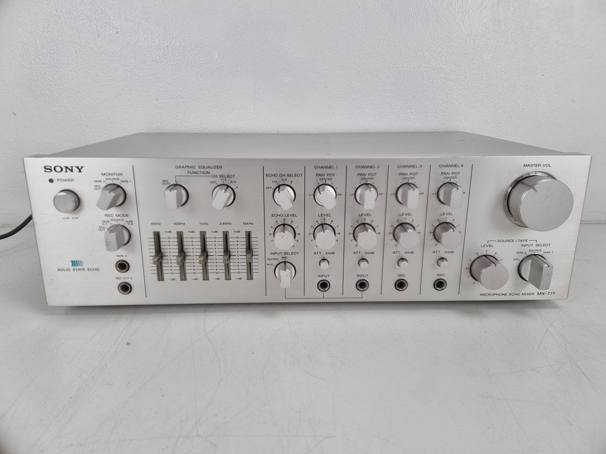 Sony MX 777 Microphone Echo MIxer Solid State