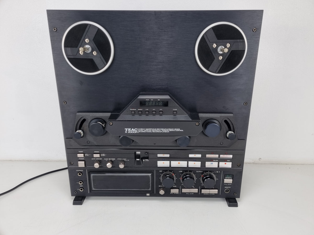 TEAC X 2000R 1/4'' Inch 26cm Reel To Reel Recorder - Fully Serviced