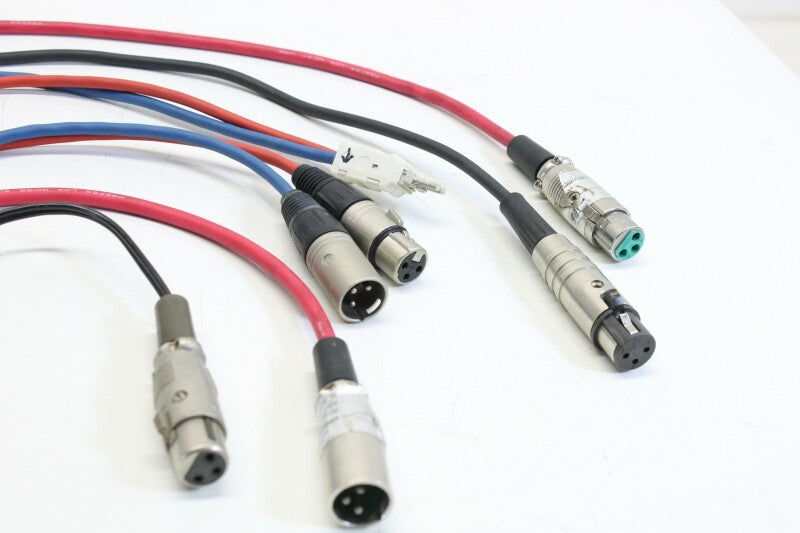 Neutrik Kavel met korte XLR-kabels met enkele RCA- en Jack-pluggen (nr. 2)