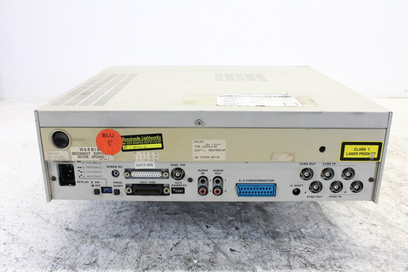 Philips Laservision verlengde schijfstation VP412 zonder accessoires (Nr.1)