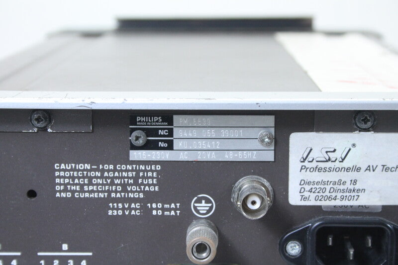 Philips PM 5539 TV Kleurenanalysator (nr. 3)