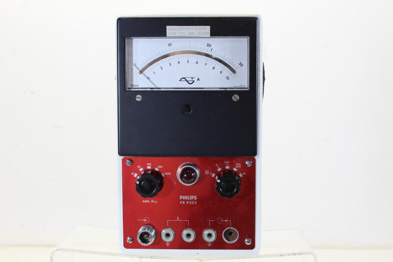 Philips PR 9252 Multimeter in houten kist