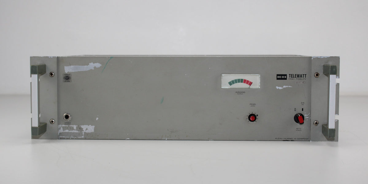 Klein & Hummel P 120 mono power amplifier