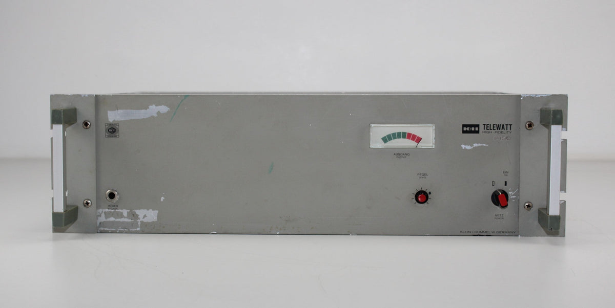 Klein & Hummel P 120 mono power amplifier