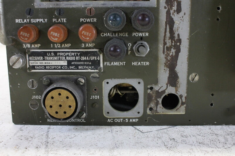 Radio Receptor Co. US Army Signal Corps Ontvanger Zender Radio RT 264 / UPX6