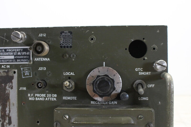 Radio Receptor Co. US Army Signal Corps Ontvanger Zender Radio RT 264 / UPX6