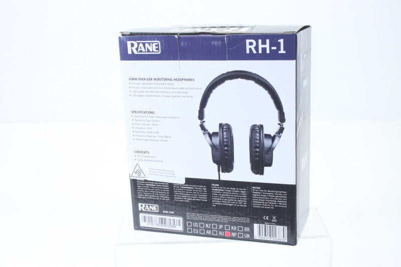 Rane RH-1 Over-Ear Monitoringhoofdtelefoon