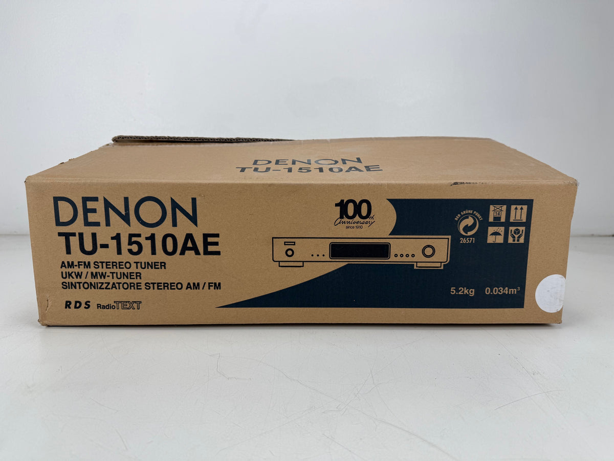 Denon TU-1510AE AM/FM Stereo Tuner With Original Box