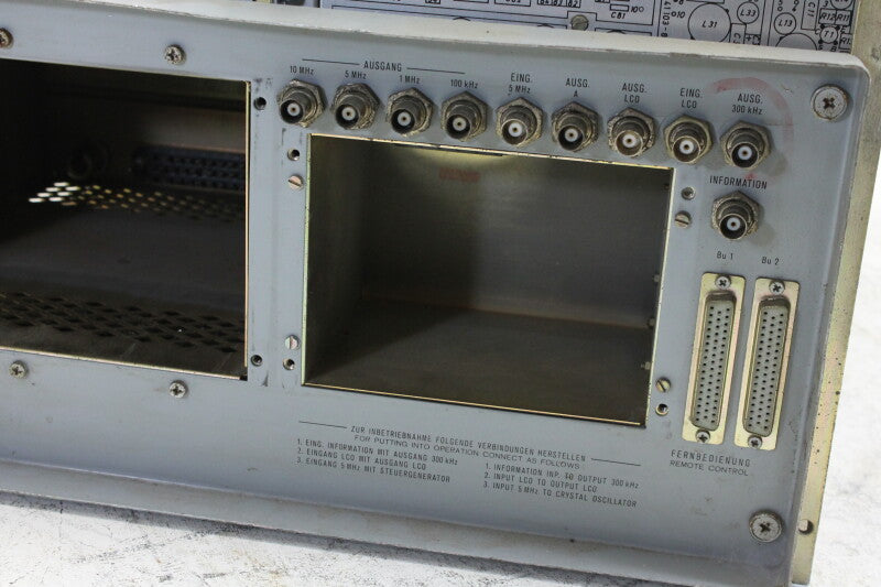 Rohde & Schwarz Decade HF meetzender 20-70MHz - RF signaalgenerator