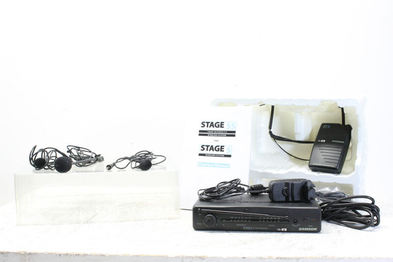 Samson Stage 5T - Professioneel 3-in-1 VHF microfoonsysteem