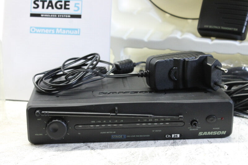 Samson Stage 5T - Professioneel 3-in-1 VHF microfoonsysteem
