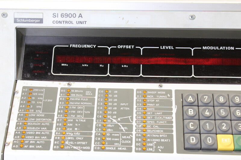 Schlumberger SI 6900 A controle-eenheid