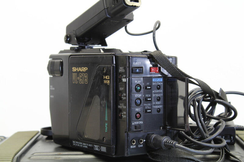 Scherpe camcorder vl-c73 vhs 8x zoom