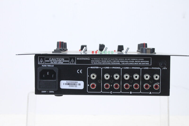 Skytec TEC200 - DJ-mixer met 3 ingangen