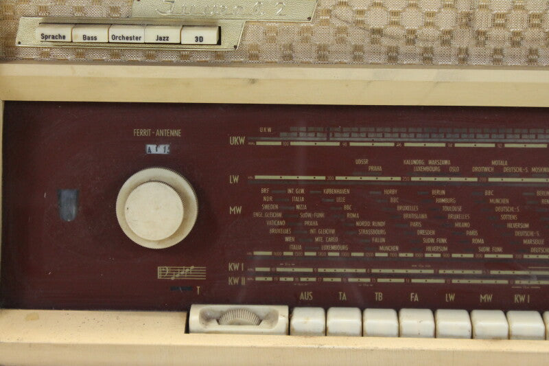 Stern-Radio Sonneberg Juwel 2 vintage tube radio 1957–1959