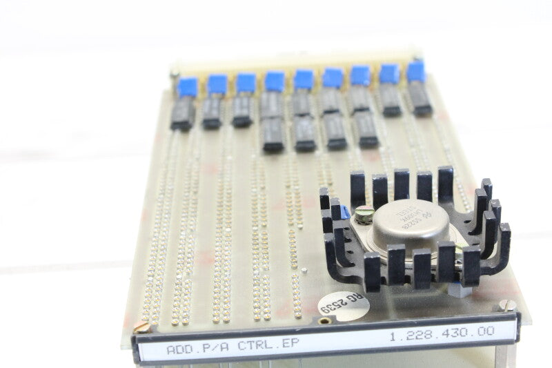 Studer A810 Kaart ADD.P/A CTRL. EP - 1.228.430.00