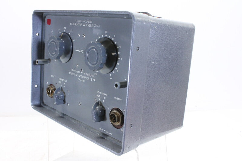De Marconi Company Attenuator Variabel CT421