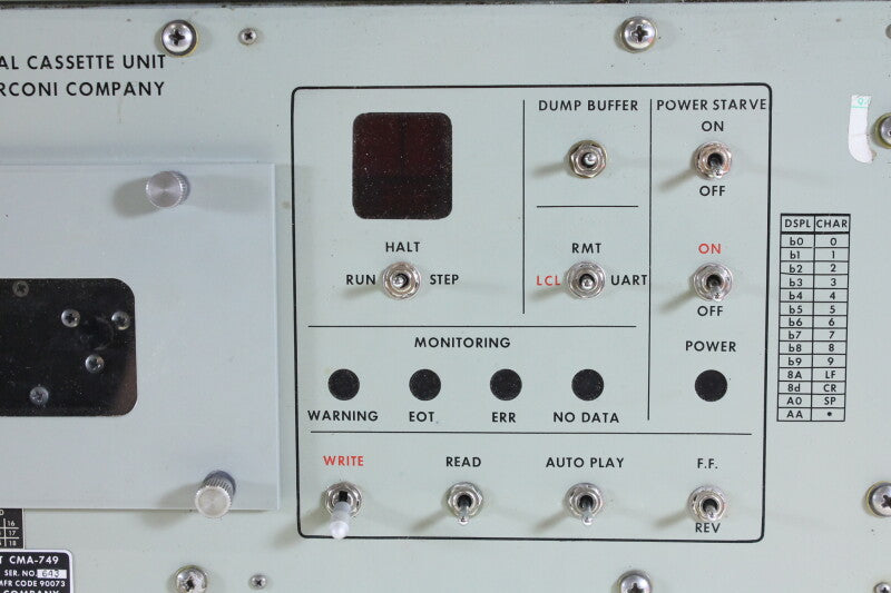 De Marconi Company digitale cassettereader CMA-749 (nr. 2)
