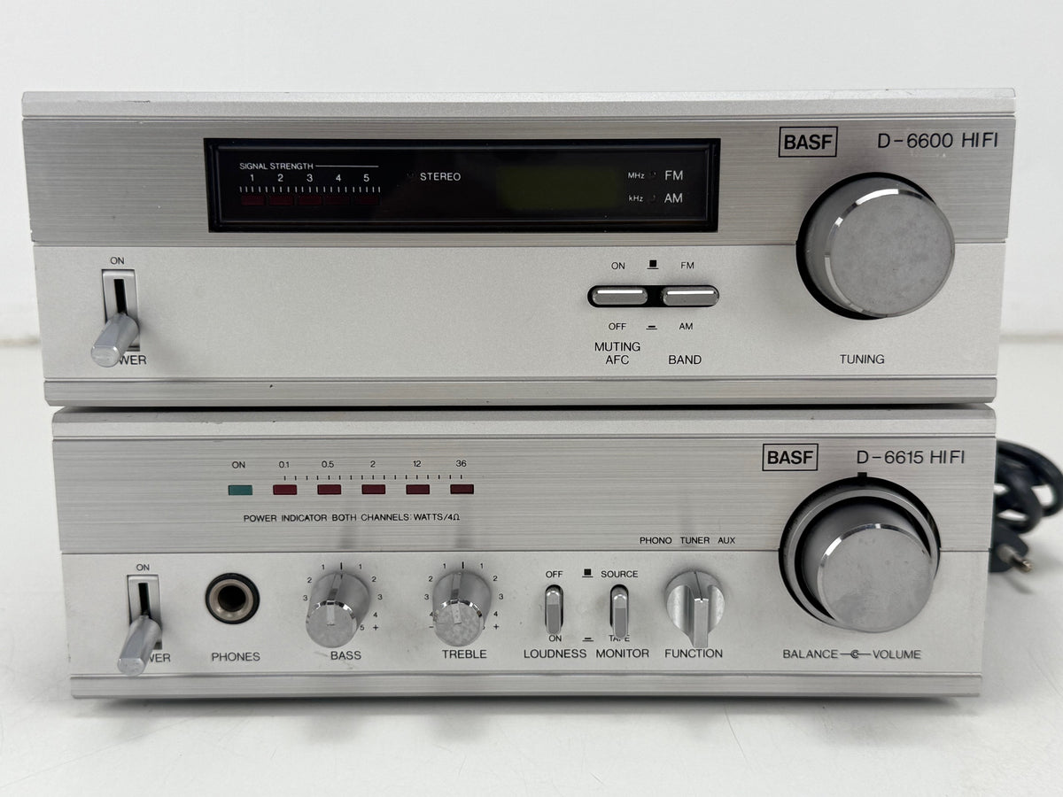 BASF D-6600 Mini Tuner / D-6615 Mini Amplifier Set