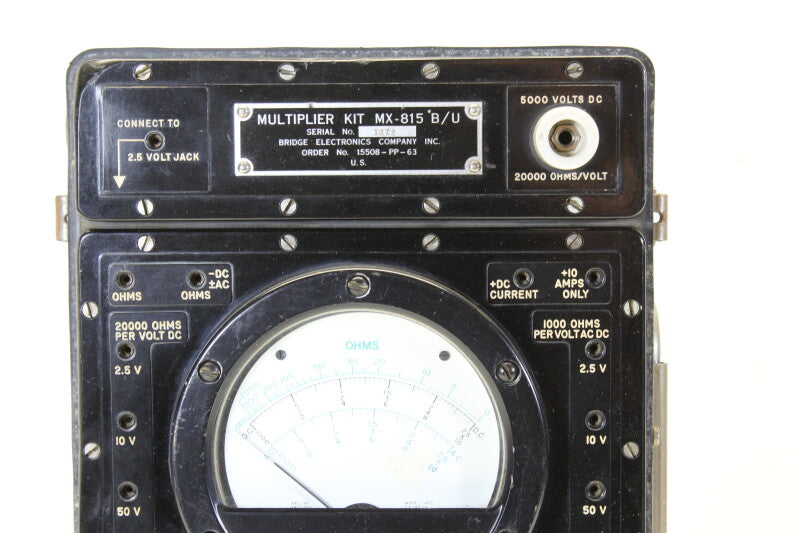 Bridge Electronics TS 352 B/U Vintage Multimeter