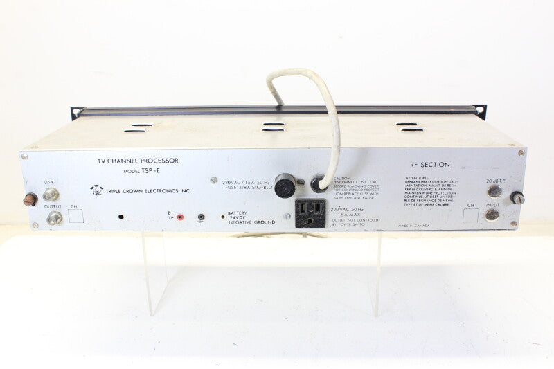 Triple Crown Electronics INC. TV-kanaalmodulator TSP-M-E