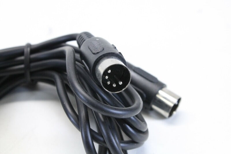 Onbekende 5-polige Din-kabel, mannelijk naar mannelijk, 3 meter lang - NOS!