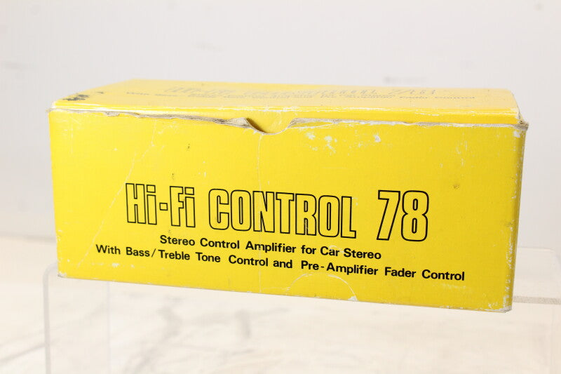 Onbekende HiFi Control 78 Nieuw in doos