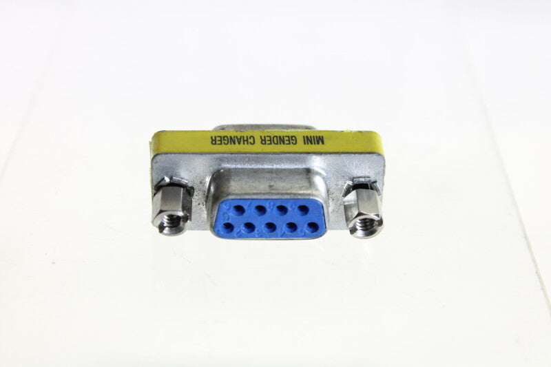 Onbekende Mini Geslachtswisselaar 9-pins (zonder moeren)