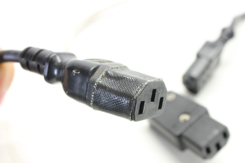 Various Lot with 3x (female) C13 to (male) C14 Cables in various lengths (no. 2)