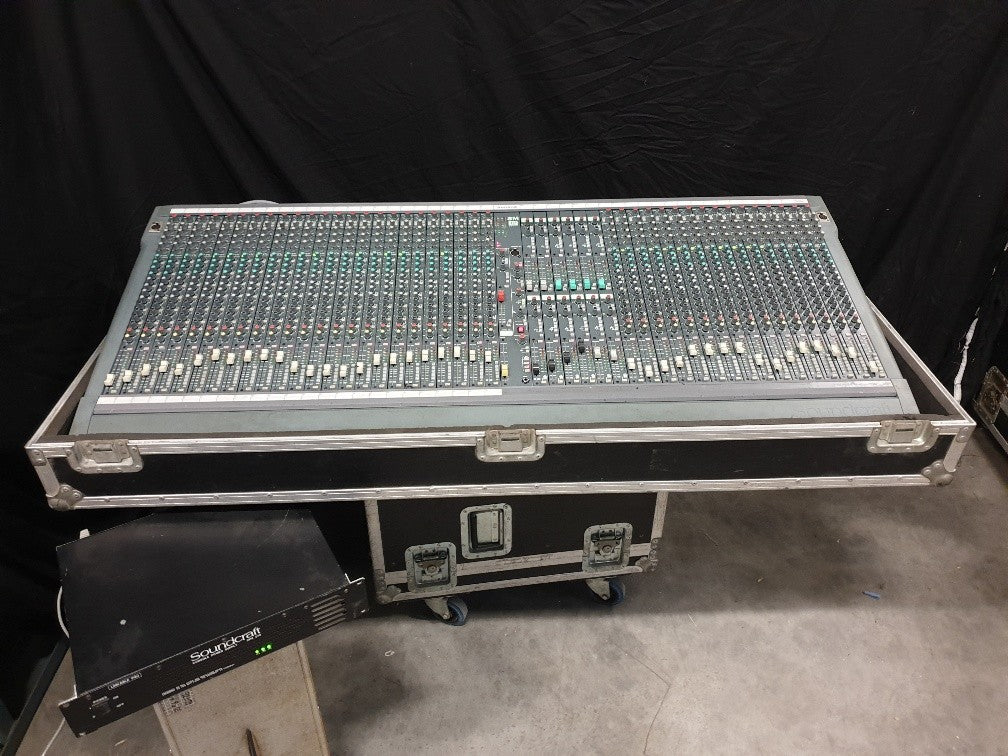 Soundcraft SM12 40 Channel Console In Flightcase with PSU