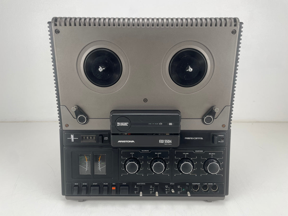 Aristona EW5504 Reel-to-Reel Tape Deck – Cleaned Potentiometers & New Snares