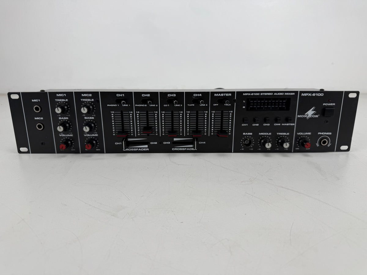 Monacor MPX - 6100 Stereo Audio Mixer