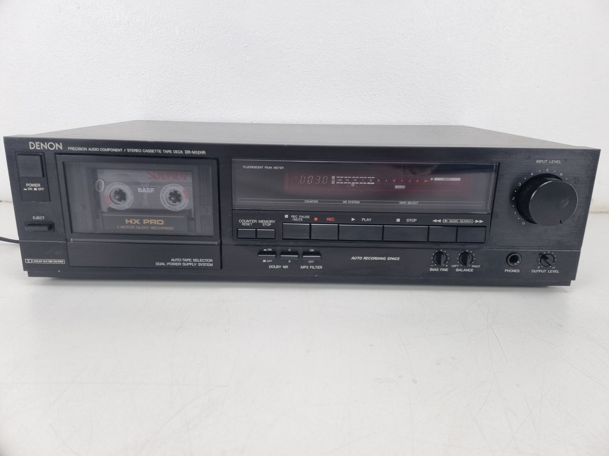 Denon DR-M12HR - Precisie Audio Component / Stereo Cassettespeler
