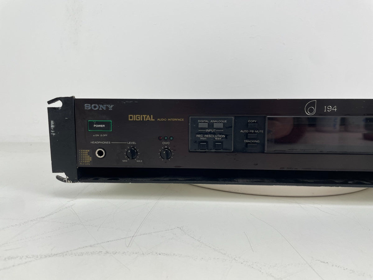 Sony PCM-601ESD digitale audio-interface - in 19'' rackmontage
